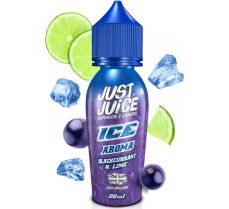 Příchuť Just Juice S&V 20ml ICE Blackcurrant & Lime