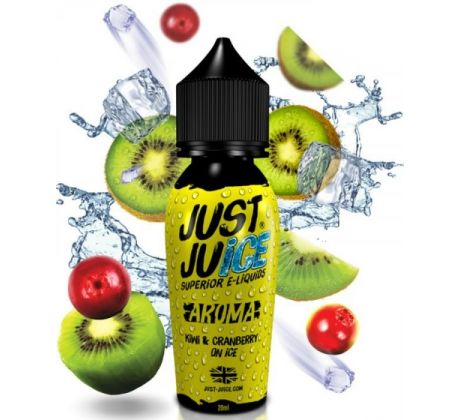 Příchuť Just Juice S&V 20ml Kiwi & Cranberry On Ice