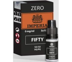 ZERO báze IMPERIA Fifty PG50-VG50 5x10ml-0mg 5Pack