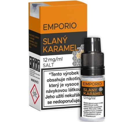 Liquid EMPORIO SALT Slaný Karamel 10ml - 12mg