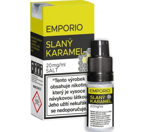 Liquid EMPORIO SALT Slaný Karamel 10ml - 20mg