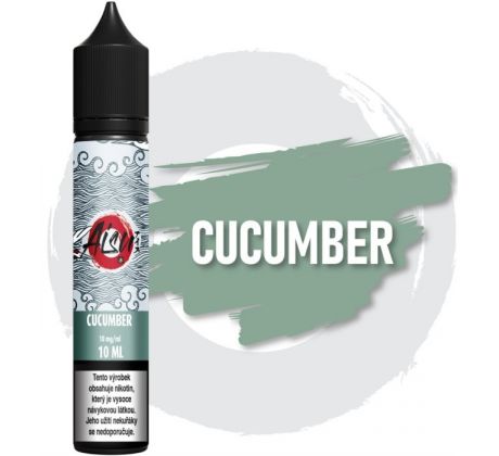 Liquid ZAP! Juice Aisu Nic SALT Ledová okurka (Cucumber Ice) 10ml - 10mg