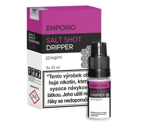 Emporio Booster SALT SHOT Dripper 5x10ml 20mg