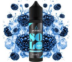 Příchuť Bombo Solo Juice S&V 15ml Blue Razz Ice (Ledová modrá malina)