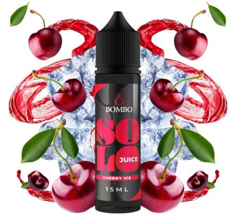 Příchuť Bombo Solo Juice S&V 15ml Cherry Ice (Ledová třešeň)