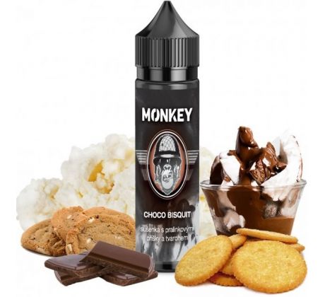 Příchuť MONKEY liquid Shake and Vape Choco Bisquit 10ml