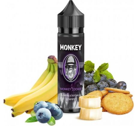 Příchuť MONKEY liquid Shake and Vape Monkey Cookie 10ml