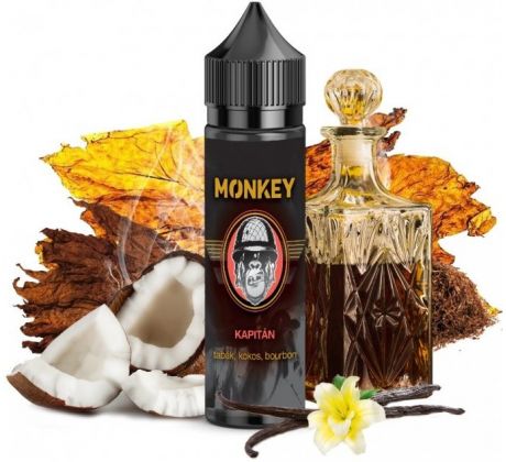 Příchuť MONKEY liquid Shake and Vape Kapitán 10ml