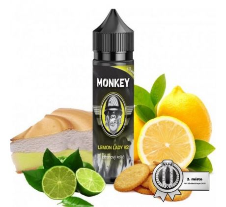 Příchuť MONKEY liquid Shake and Vape Lemon Lady V2 10ml