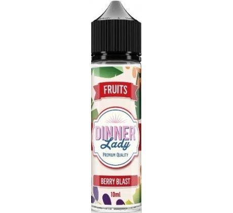 Příchuť Dinner Lady S&V Fruits 10ml Berry Blast