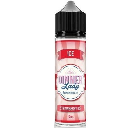 Příchuť Dinner Lady S&V Ice 10ml Strawberry Ice