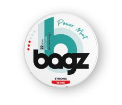 Bagz POWER MINT (Silná máta) 16mg - Nikotinové sáčky