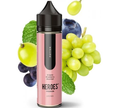 Příchuť ProVape Heroes S&V 10ml: Potter (Hrozny, borůvka, mentol)