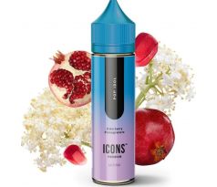 Příchuť ProVape Icons S&V 10ml: Pop Idol (Černý bez, granátové jablko)