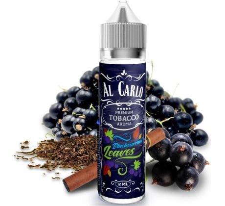 Příchuť Al Carlo Shake and Vape 12ml Blackcurrant Leaves