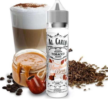 Příchuť Al Carlo Shake and Vape 12ml Macchiato Brew