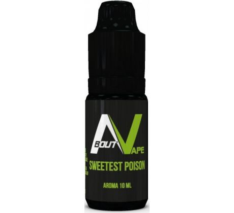 Příchuť About Vape (Bozz) Pure 10ml Sweetest Poison (Broskev, jahoda, jablko borůvka a ananas)